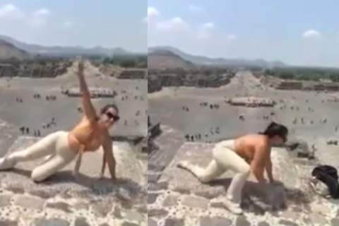 Habla peruana que sobrevivió a tiroteo en la Pirámide de Teotihuacán “Nos dijo ‘malditos extranjeros. Los voy a sacrificar’”