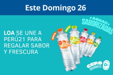 LOA se renueva y se une a Perú21 para regalar Sabor y frescura