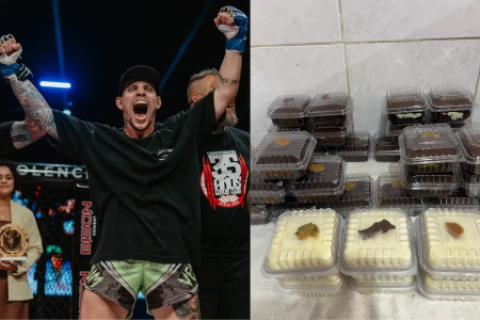 Luchador de MMA vende dulces para poder vivir y pelear