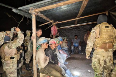 mineros secuestrados pataz