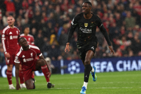 Paris Saint-Germain venció al Liverpool y se mete en semis de Champions