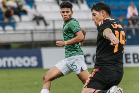Perú cayó por 2-0 ante Bolivia por el Sudamericano Sub 17