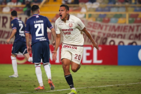 video resumen Universitario 4-2 Nacional Copa Libertadores