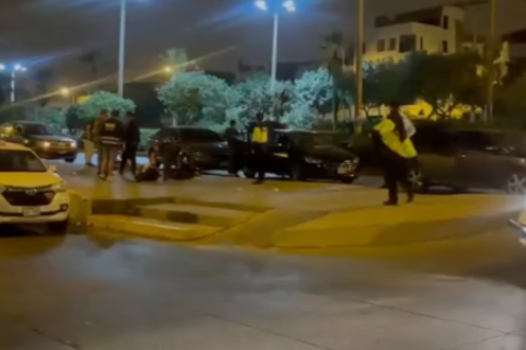 Feroz persecución y balacera que inició en el Callao termina con cuatro detenidos en Villa El Salvador