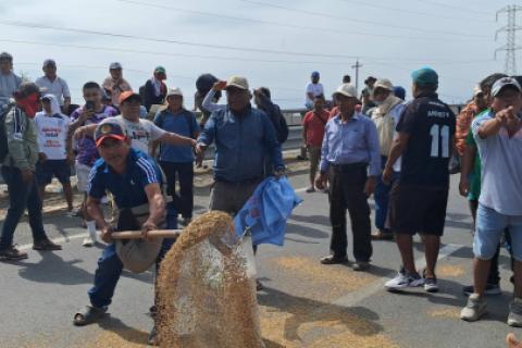 paro de arroceros