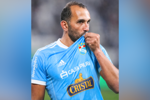 Hernán Barcos a una firma de ser nuevo refuerzo Sporting Cristal para Torneo Clausura 2026
