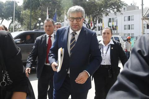 PNP retira resguardo policial a Piero Corvetto tras su salida de la ONPE