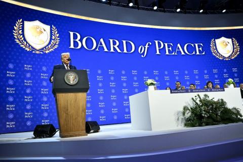 Inauguración de la 'Junta de Paz', de Donald Trump