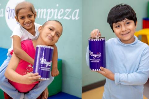 Magia ha logrado beneficiar a más de 550 niños con cáncer.