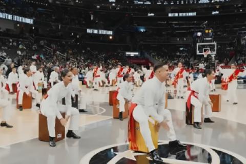 Peru show mediotiempo marienera cajon NBA wizards bulls