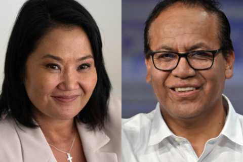 Roberto Sánchez apunta contra Keiko Fujimori previo al debate