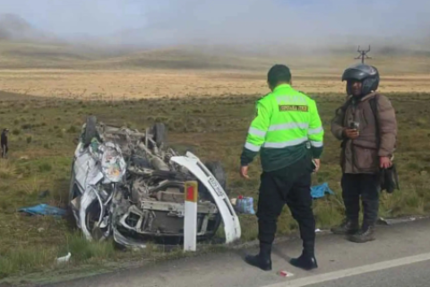 Violento choque en la Carretera Central deja al menos 10 heridos en Junín