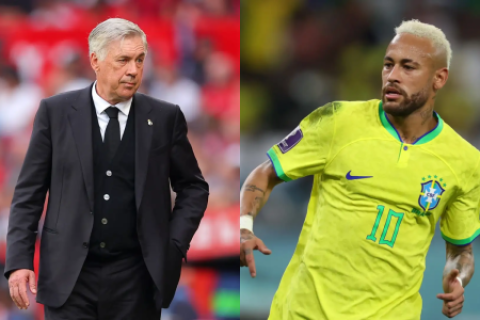 Ancelotti confía en Neymar podría volver a entrenar con Brasil la próxima semana