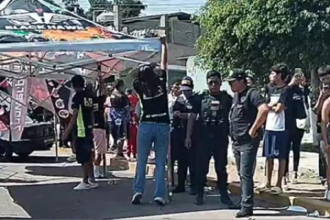 Balacera en competencia automovilística deja dos heridos