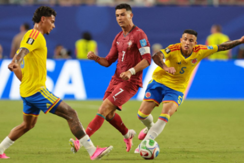 Colombia frena a Portugal con empate sin goles y termina líder del Grupo K