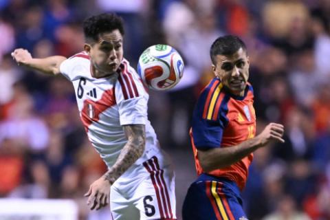 España llegó a 30 partidos invicta tras ganarle a Perú Mundial 2026