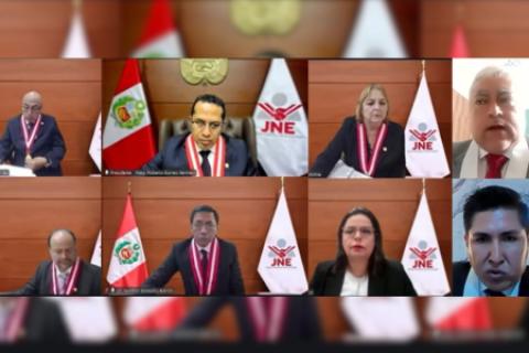 Audiencia del JNE