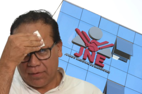Roberto Sanchez frente al JNE