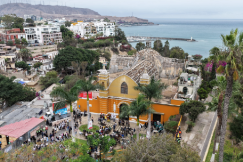 Inician recuperación de histórica ermita en Barranco