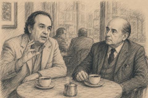 Jorge Basadre y Pablo Macera.