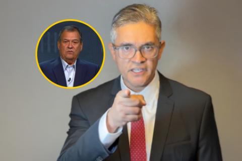 José Domingo Pérez amenazando a Nieto