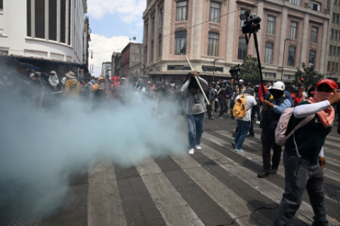 Protestas en México