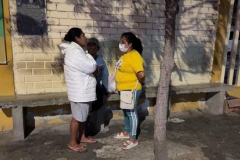 niña quemada piura