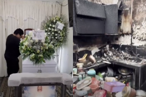 Padre muere tras rescatar a sus hijas de un incendio que consumió su vivienda en Trujillo