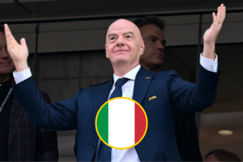 Presidente de FIFA Gianni Infantino se burla de Italia por no clasificar al Mundial