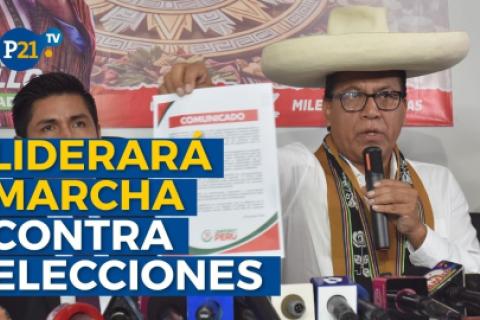 Roberto Sánchez marchas