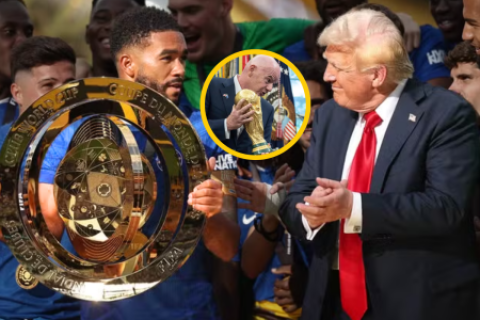 Trump se quedó con trofeo Mundial de Clubes 2025 Mundial 2026