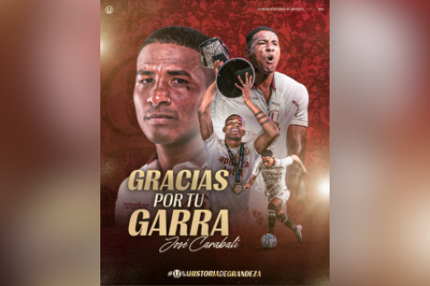 Universitario se despidió de José Carabalí Torneo Clausura 2026