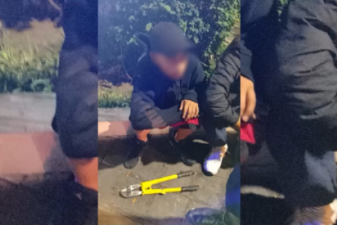 Frustran robo de bicicleta y caen tres menores reincidentes en San Isidro