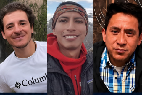 Tres montañistas peruanos desaparecen a 6,000 metros de altura en el Huascarán