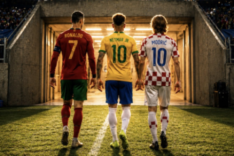 Cristiano Ronaldo Neymar Luka Modric