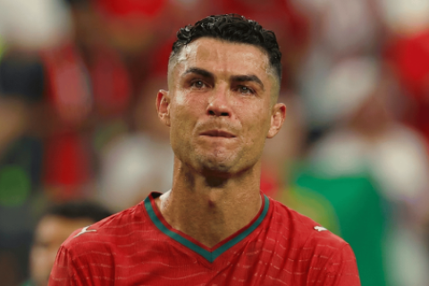 Cristiano Ronaldo rompe en llanto tras derrota de Portugal
