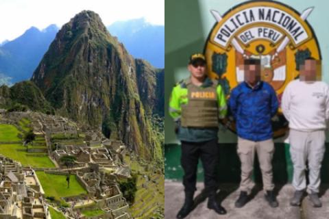 guias detenidos machu picchu