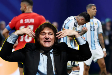 Javier Milei se queda sin voz tras agónica victoria de Argentina
