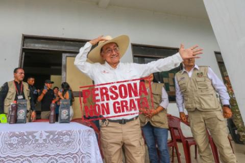 jose maria balcazar persona no grata cajamarca