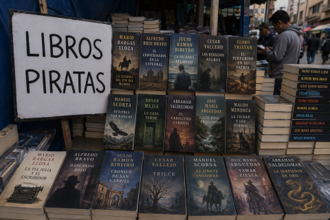 Libros piratas.