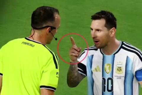 Lionel Messi le gritó al árbitro del Argentina vs Suiza Mundial 2026