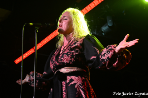 Liv Kristine afonía y melodía en Lima