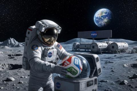 NASA promete llevar pelota del Mundial 2026 adidas Trionda a la Luna si Estados Unidos es campeón