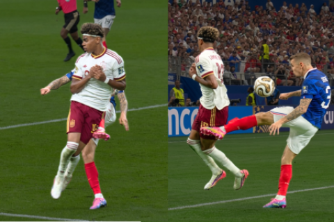 penal para España ante Francia Mundial 2026 Digne Lamine Yamal