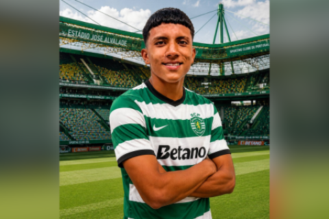 Sebastián Osorio de Universitario al Sporting Clubes de Lisboa Portugal