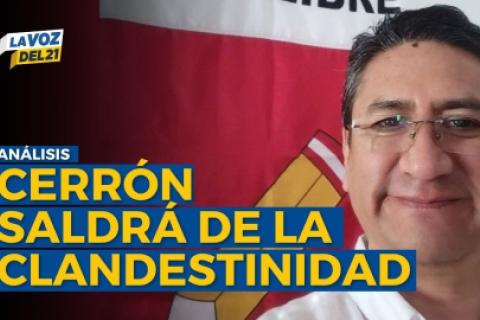 Vladimir Cerrón clandestino