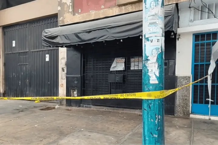 Asesinan a balazos a un hombre dentro de un bar cerca del mercado Matute en La Victoria