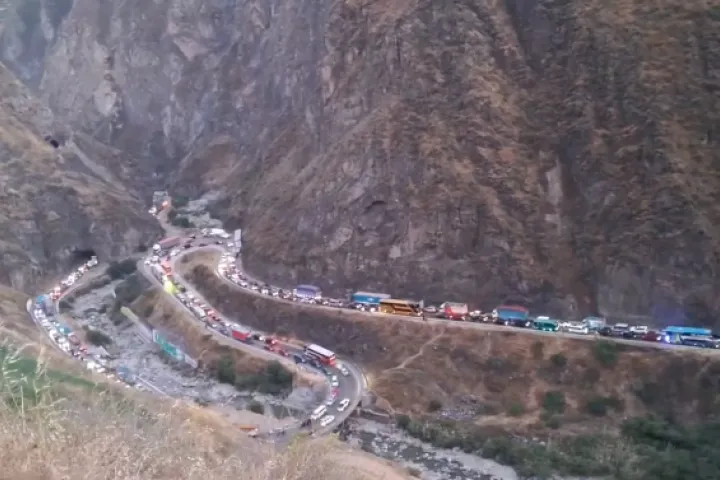 trafico carretera central