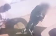 Menor herido de bala